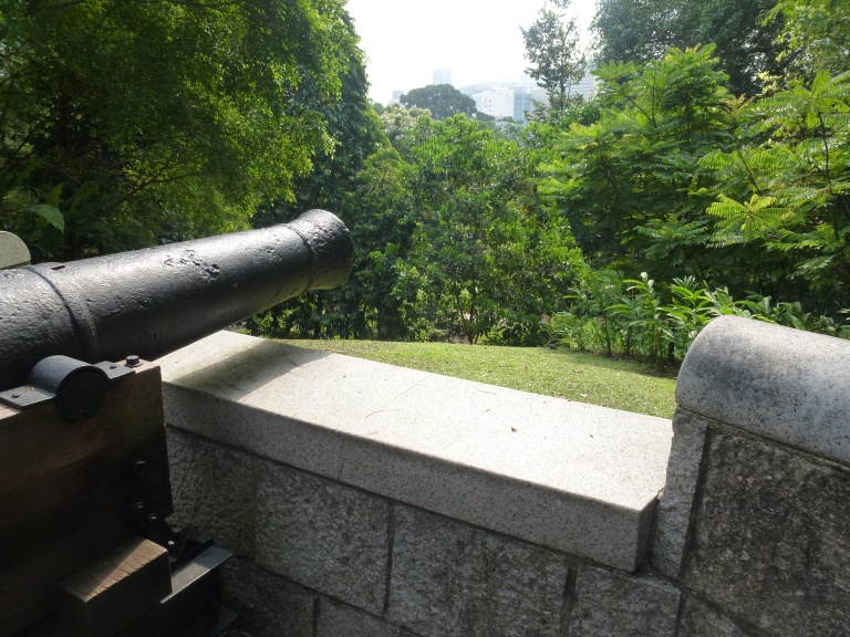 Fort Canning was once a small fortress