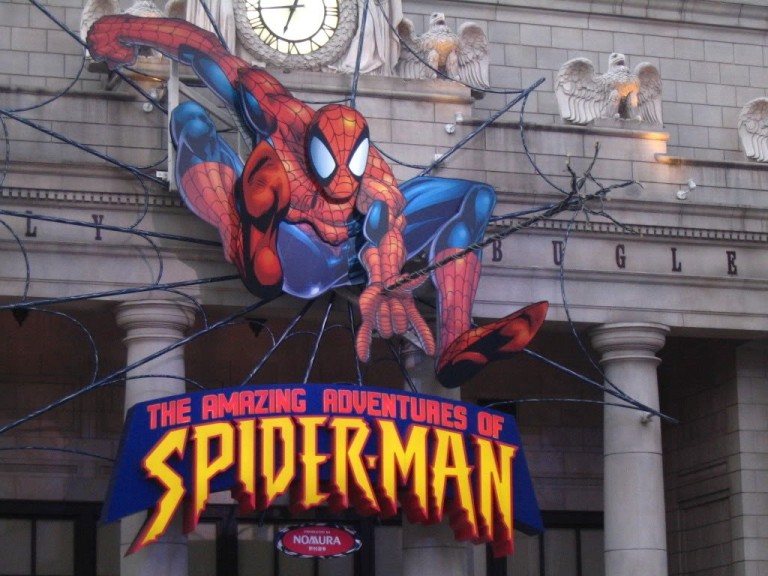The Amazing Spider-Man is one of my favourite rides