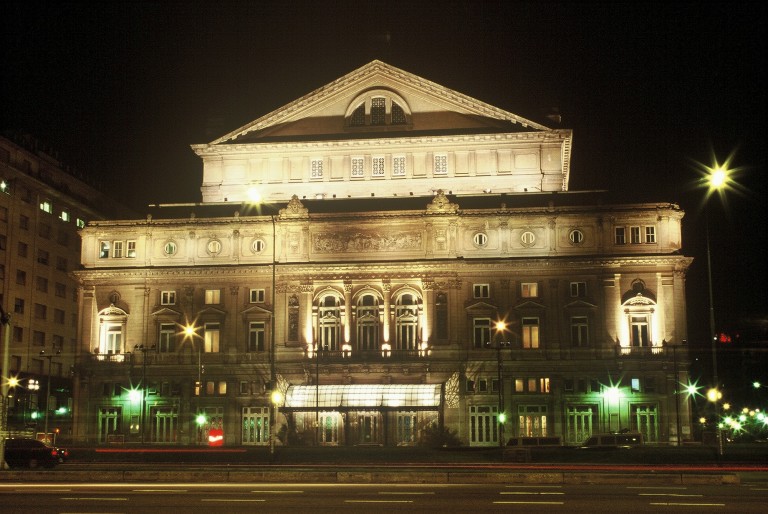 Teatro Colon - the main opera house of Buenos Aires
